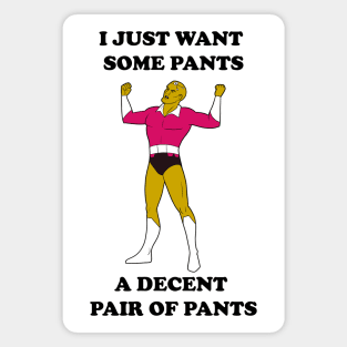 I Just Want Pants Magnet